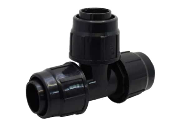 3 Side Cap Tee compression fittings manufacturer