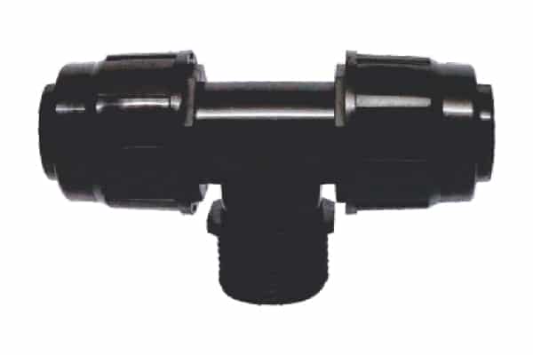 compression fitting 2 Side Cap Tee manufacturer