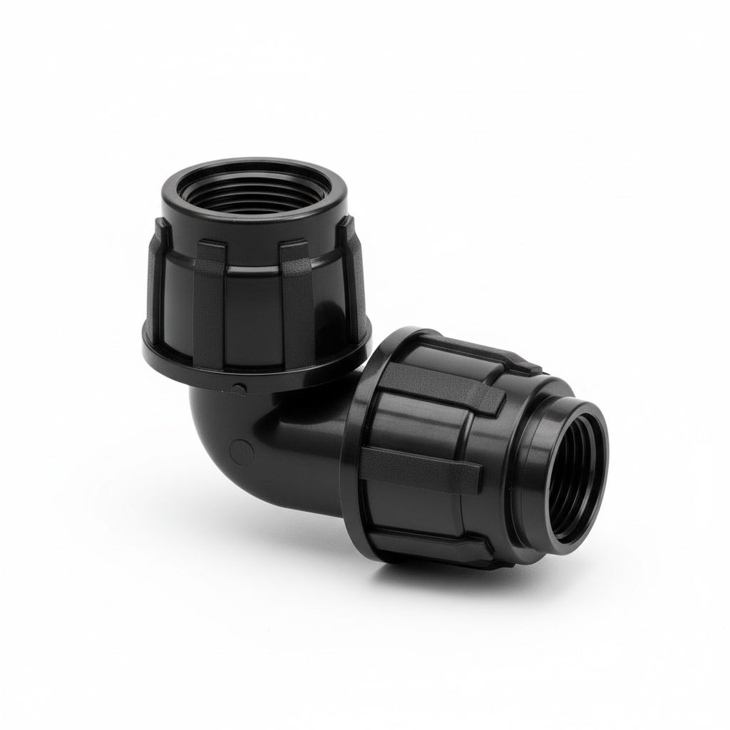 compression push fittings elbow