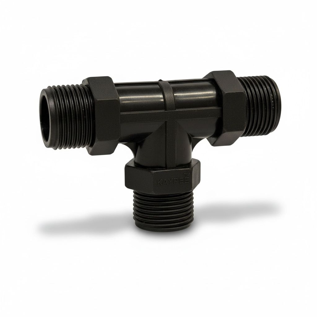 compression push fittings h tee