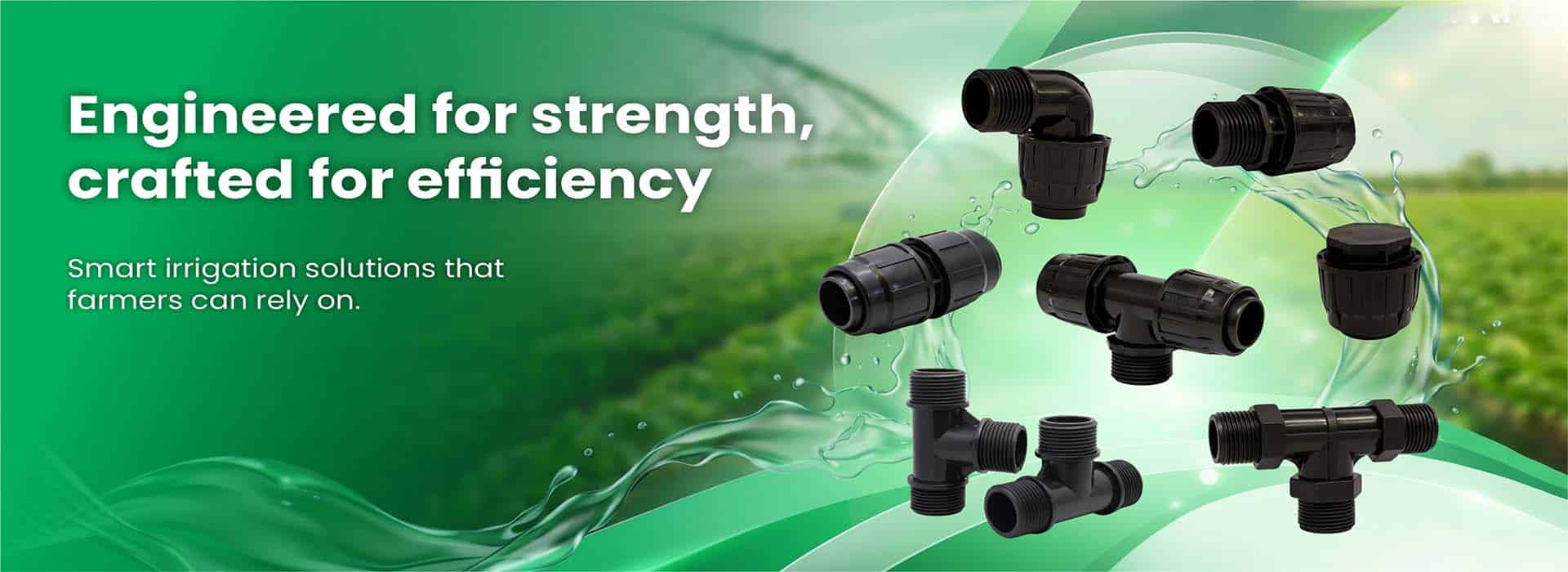 compresson irrigation fitting